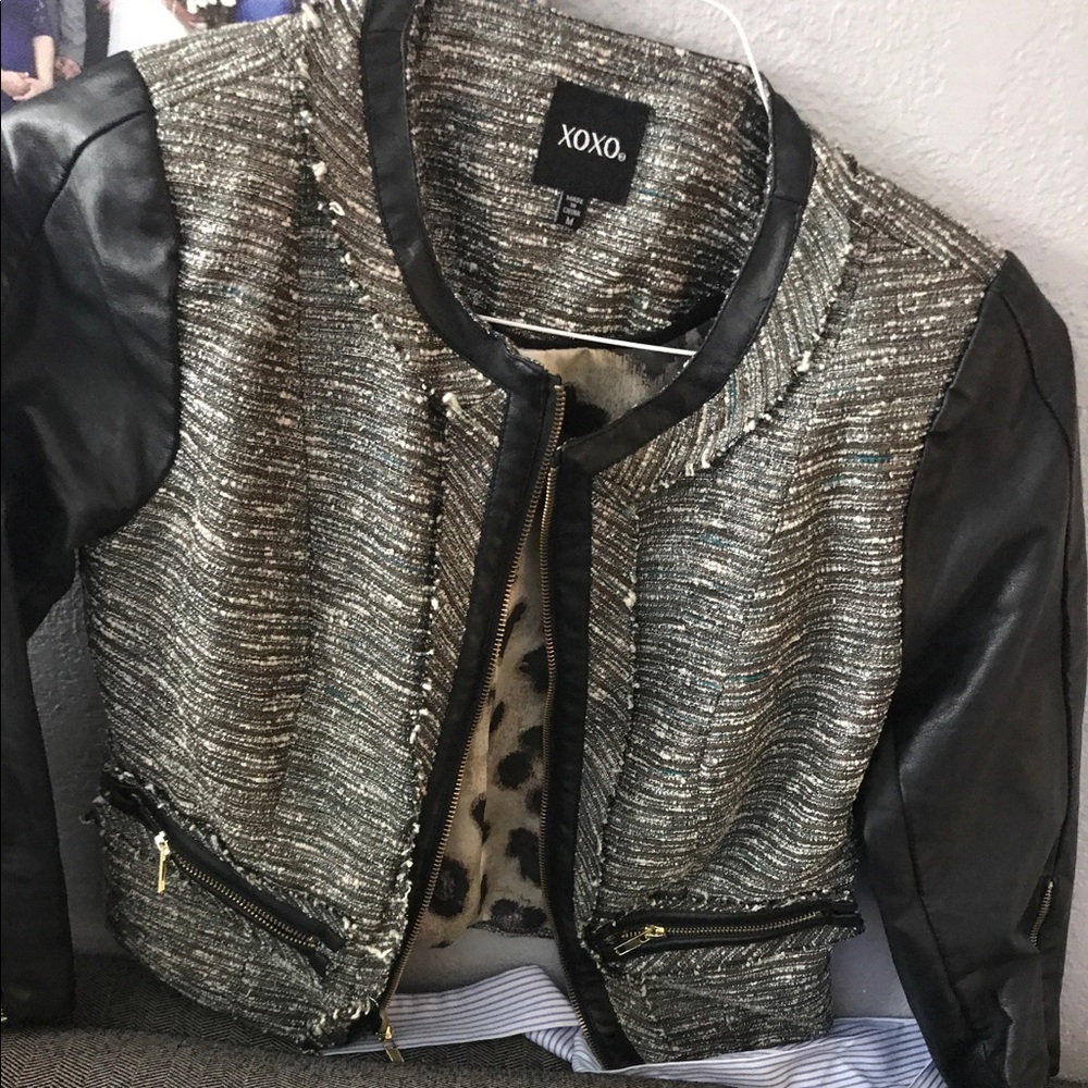 Leather jacket